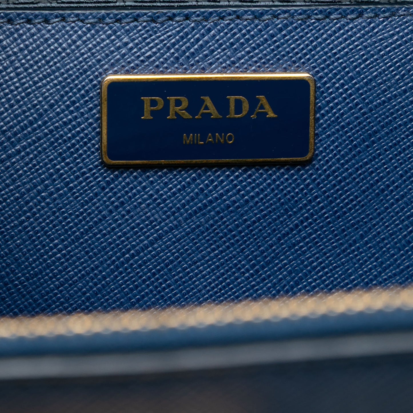 Prada Medium Saffiano Lux Galleria Double Zip Satchel