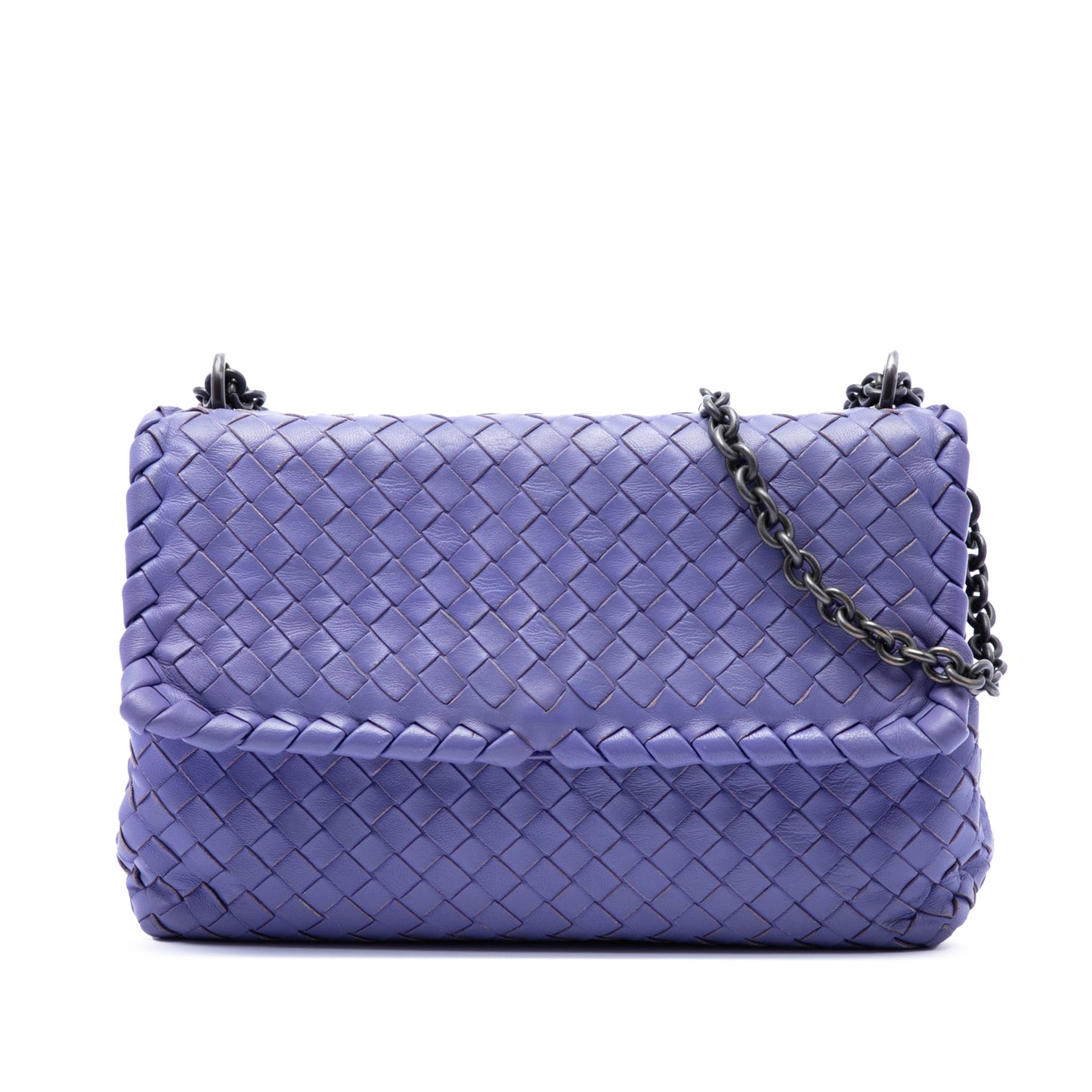 Bottega Veneta Small Nappa Intrecciato Olimpia Crossbody