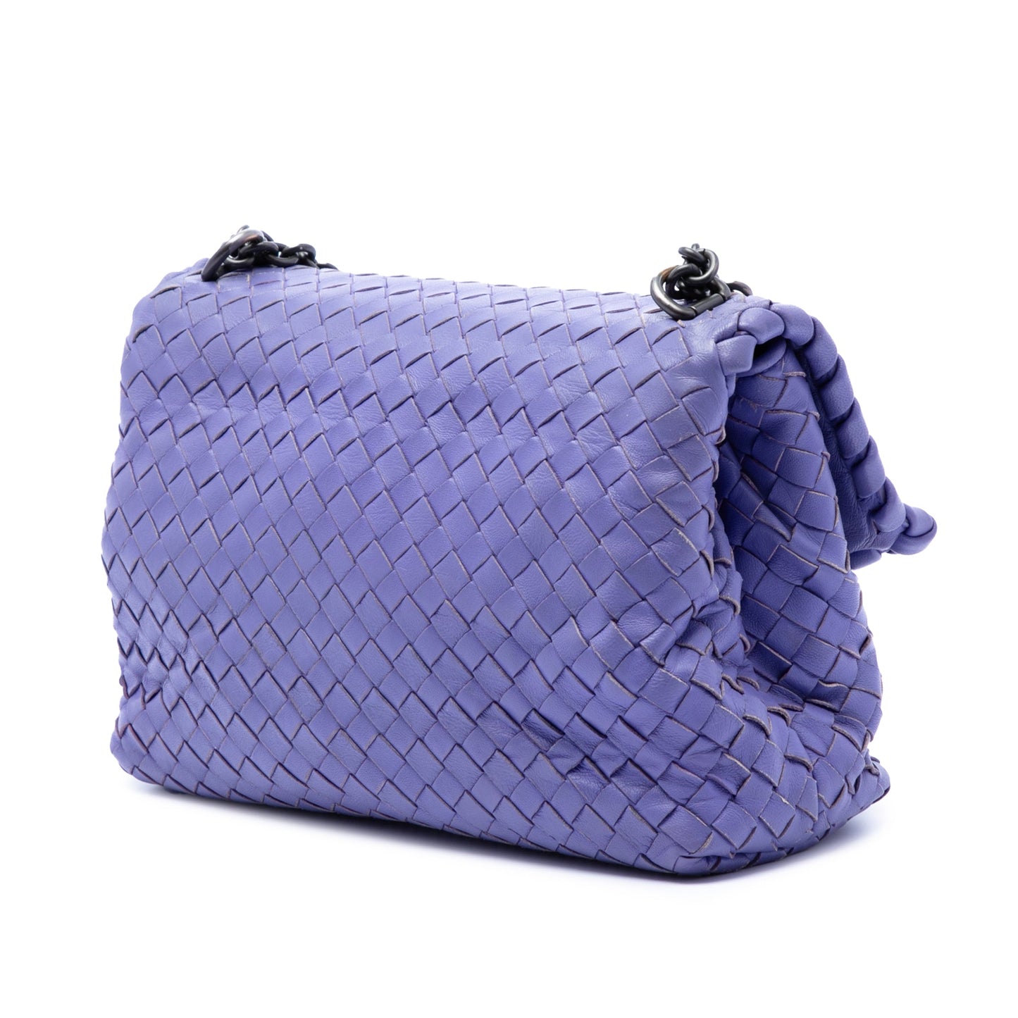 Bottega Veneta Small Nappa Intrecciato Olimpia Crossbody