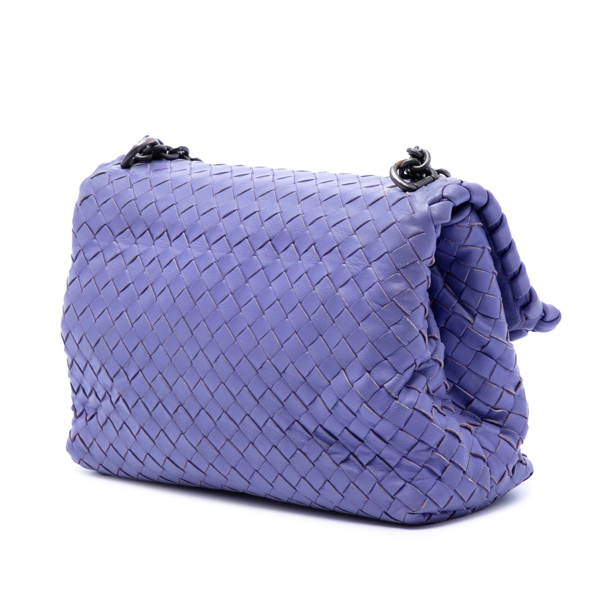 Bottega Veneta Small Nappa Intrecciato Olimpia Crossbody