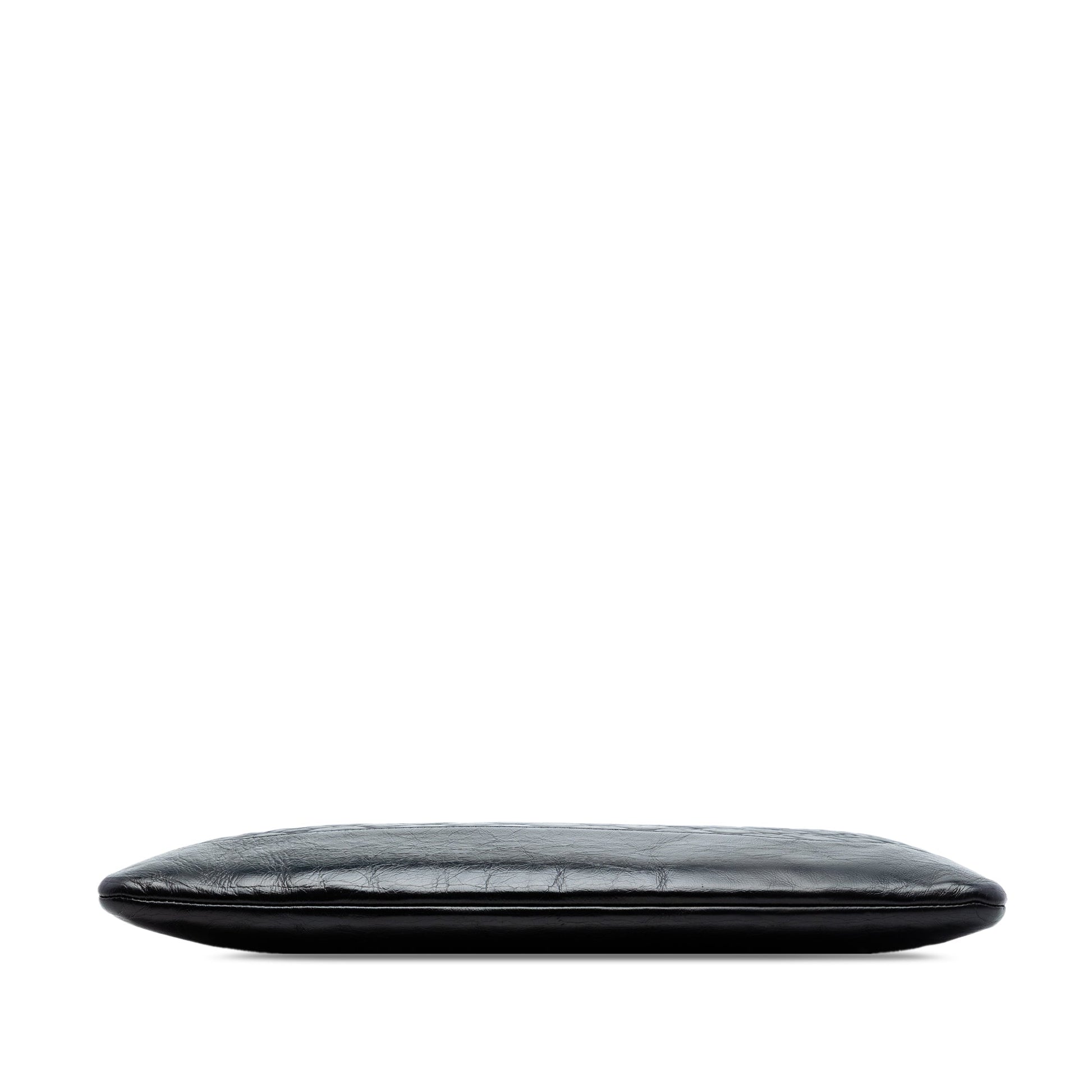 Chanel Large Aged Calfskin Gabrielle O Case Clutch