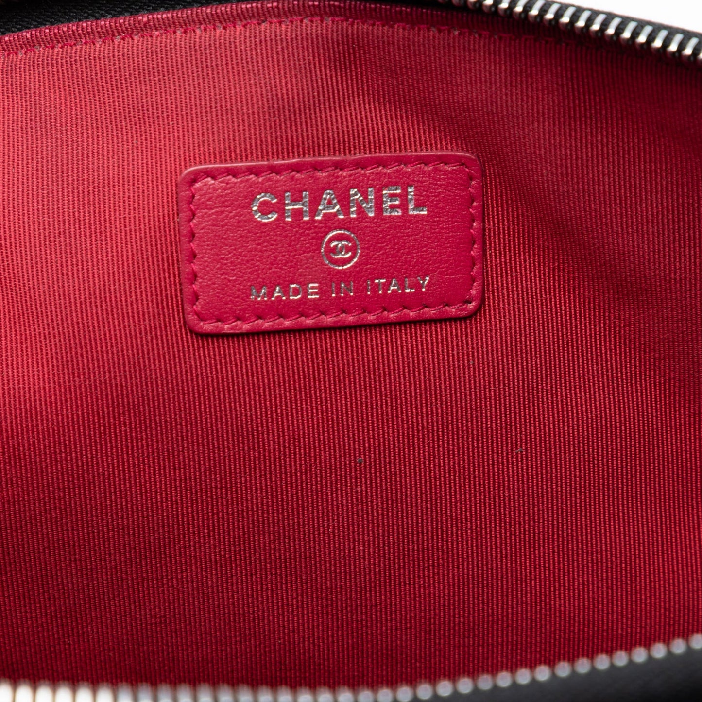 Chanel Large Aged Calfskin Gabrielle O Case Clutch