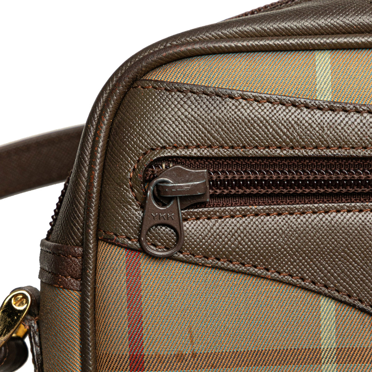 Burberry Vintage Check Canvas Crossbody