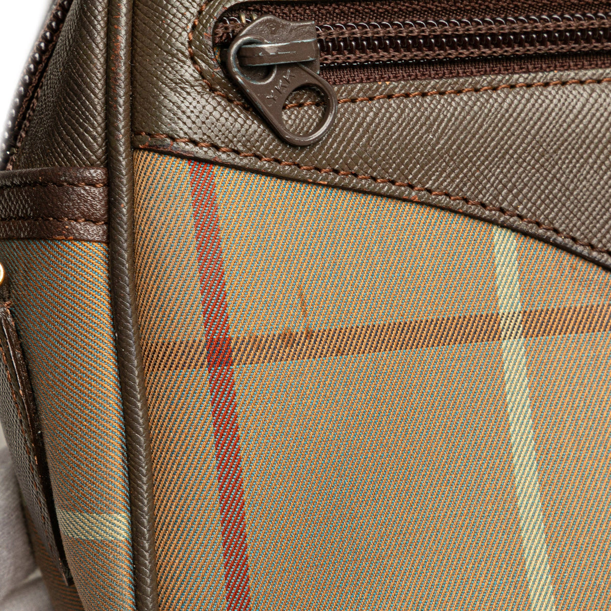 Burberry Vintage Check Canvas Crossbody