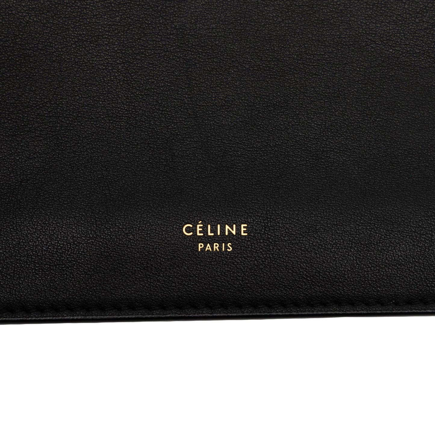 Celine Small Smooth Calfskin Clasp Shoulder Bag