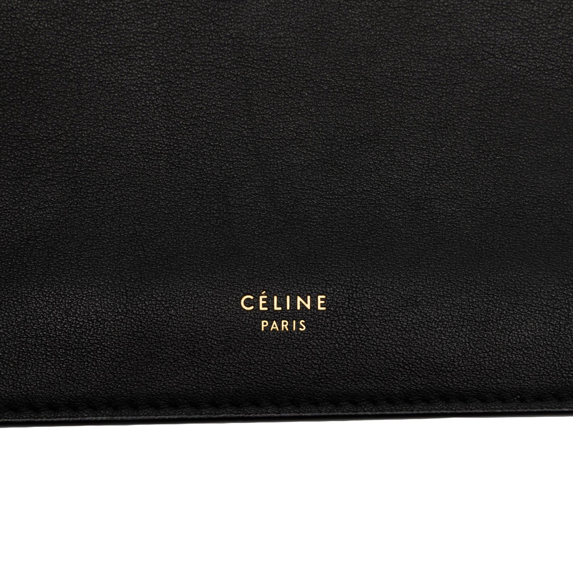 Celine Small Smooth Calfskin Clasp Shoulder Bag