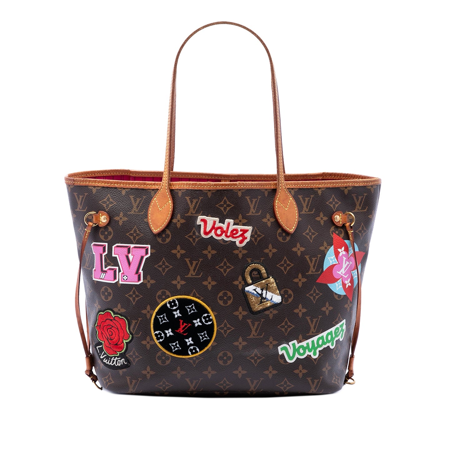 Louis Vuitton Monogram Patches Neverfull MM