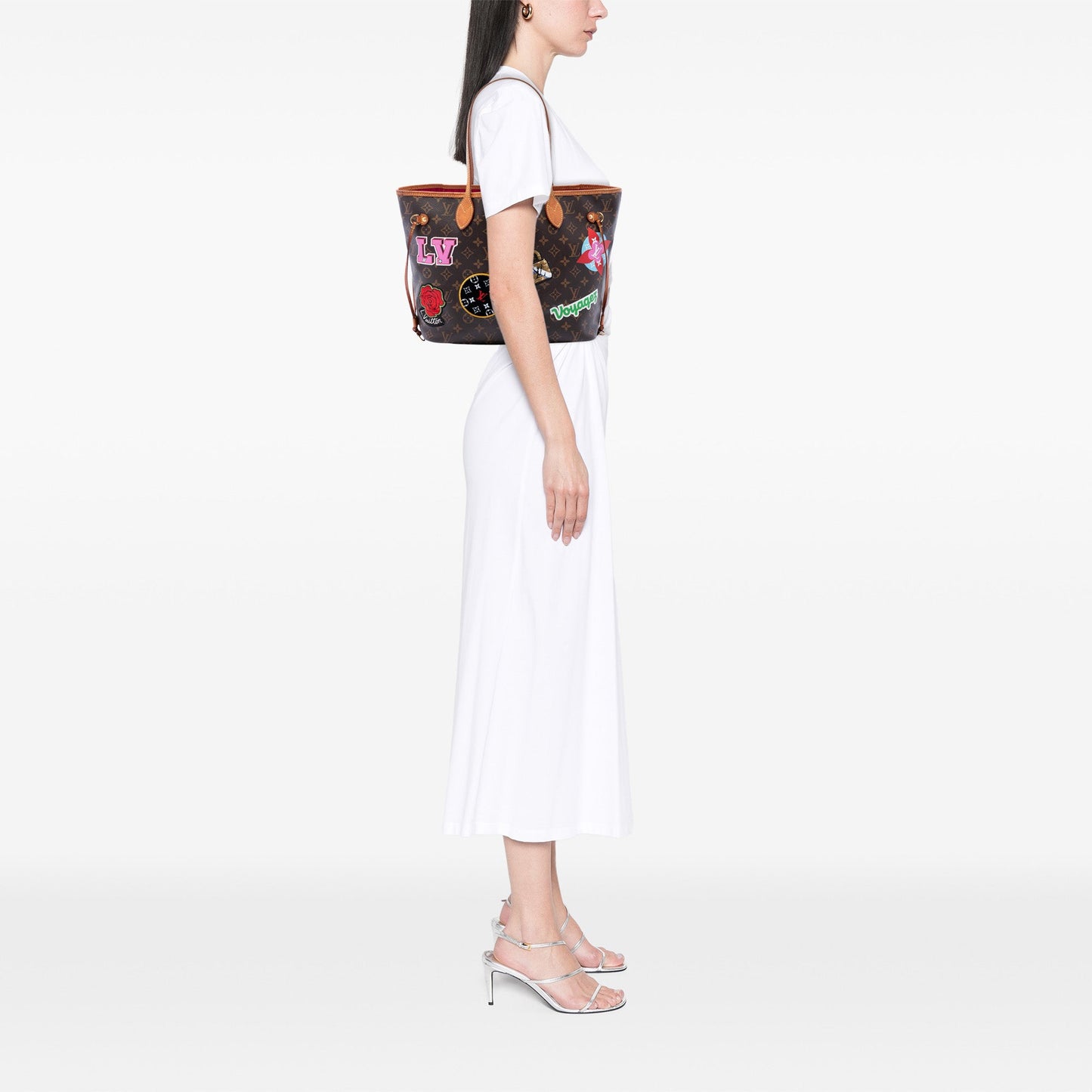Louis Vuitton Monogram Patches Neverfull MM