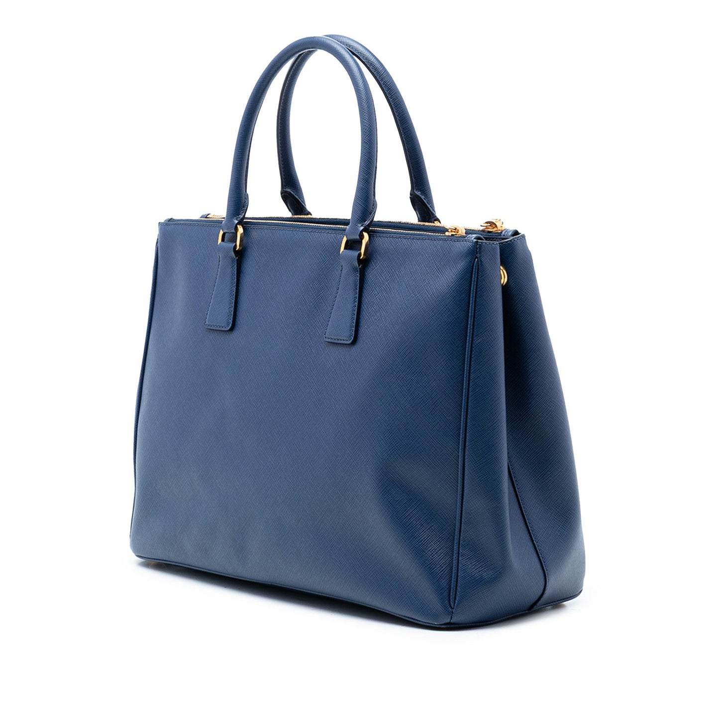 Prada Large Saffiano Lux Galleria Double Zip Tote