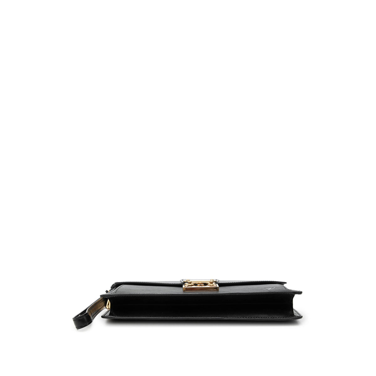 Louis Vuitton Epi Pochette Sellier Dragonne — Black