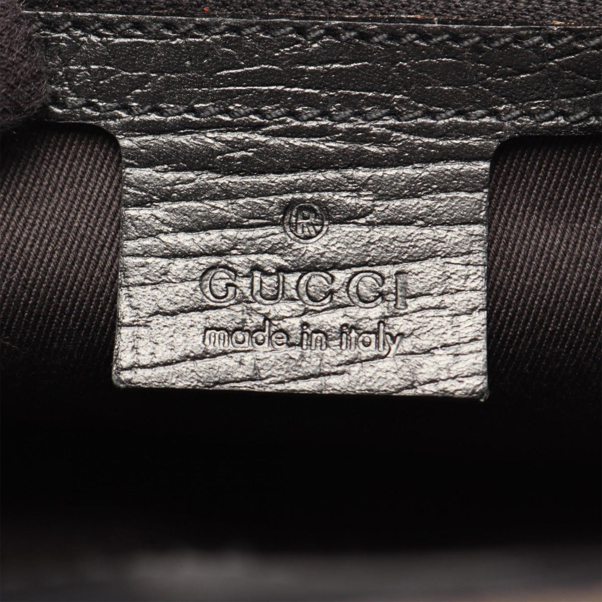 Gucci GG Canvas Handbag — Black