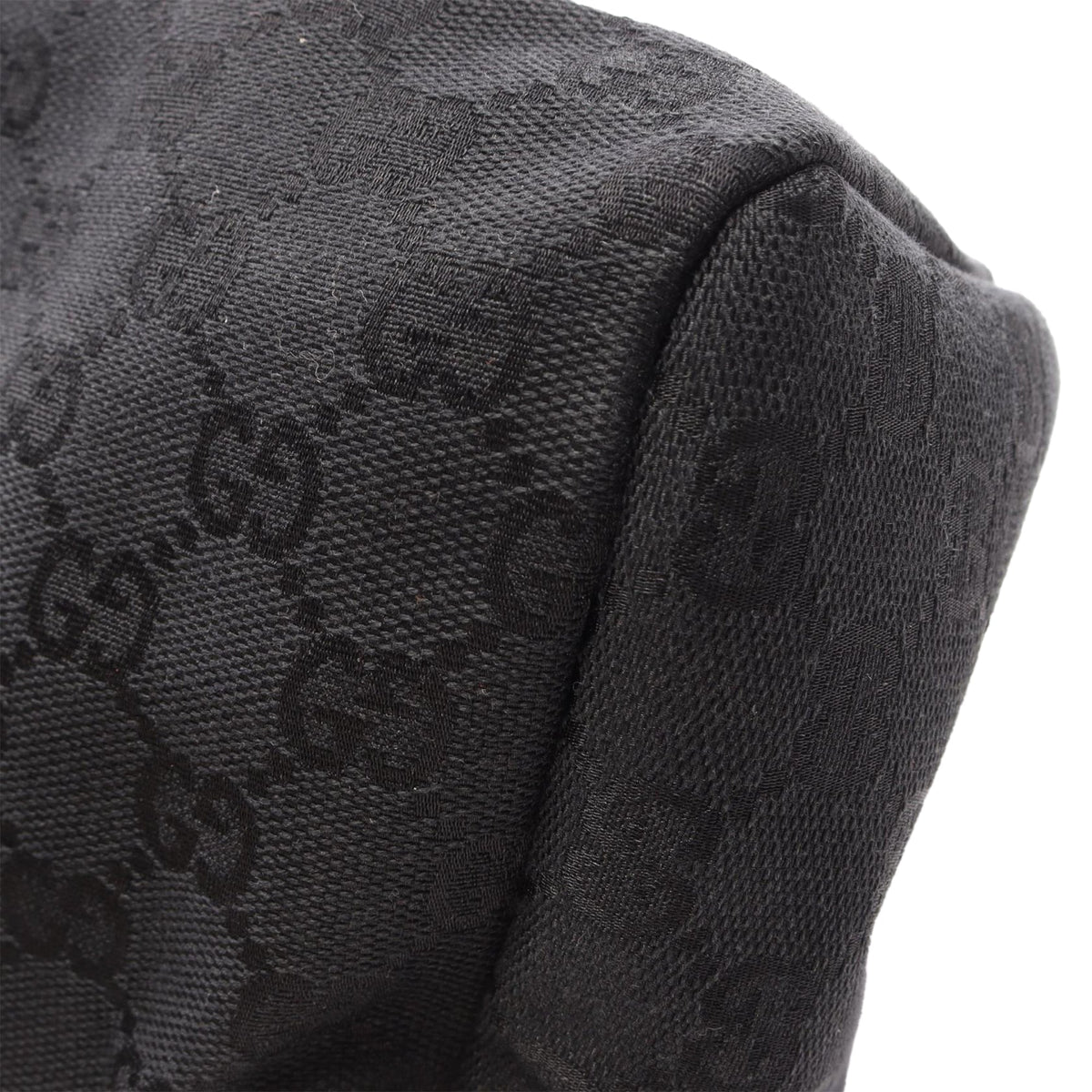 Gucci GG Canvas Handbag — Black