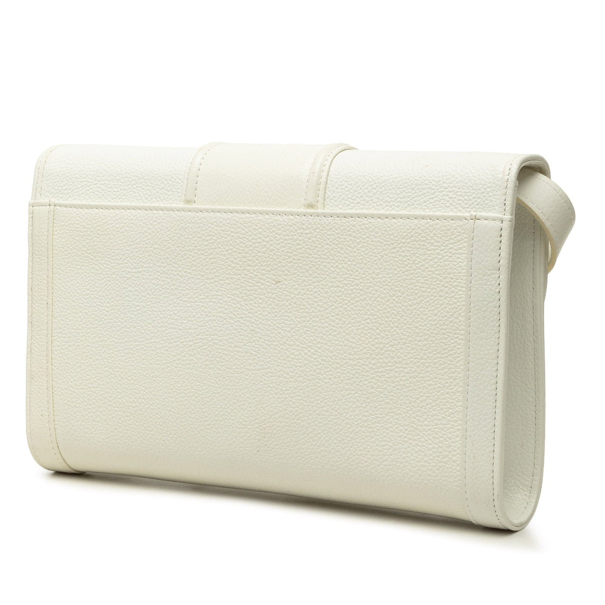 Saint Laurent Leather Crossbody — White