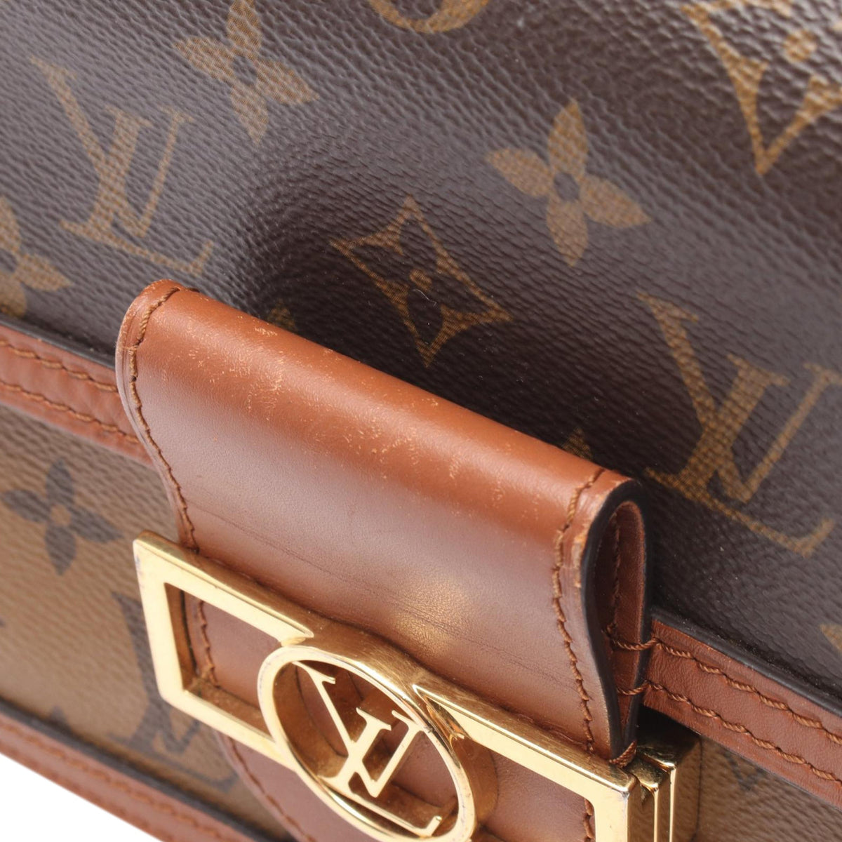 Louis Vuitton Monogram Reverse Mini Dauphine