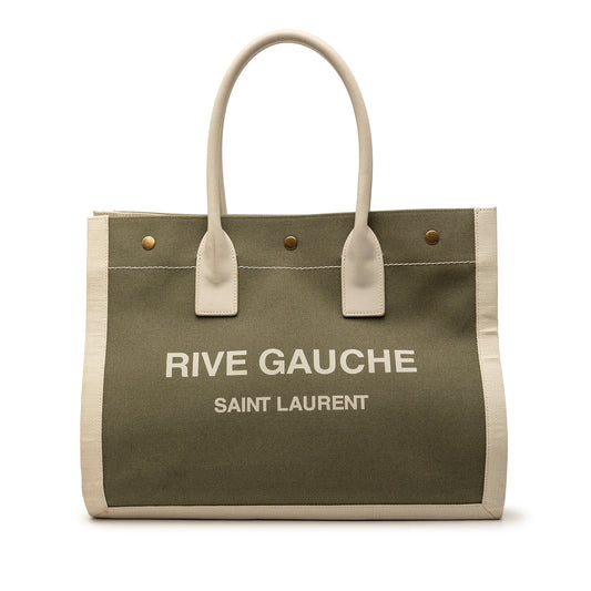 Small Canvas Rive Gauche Tote