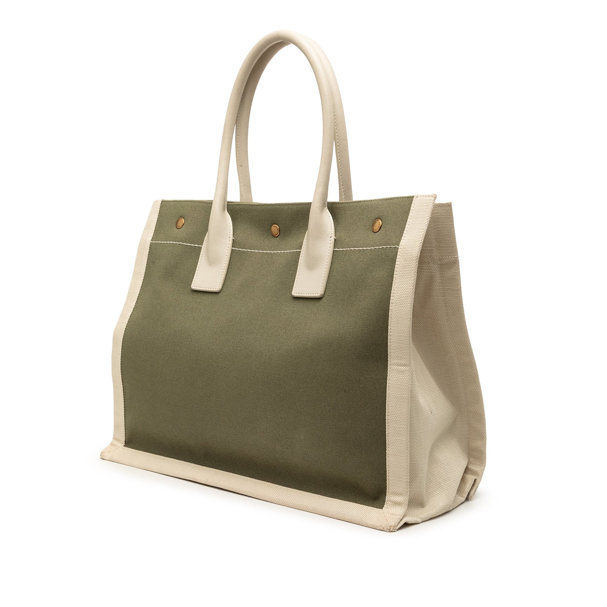 Small Canvas Rive Gauche Tote