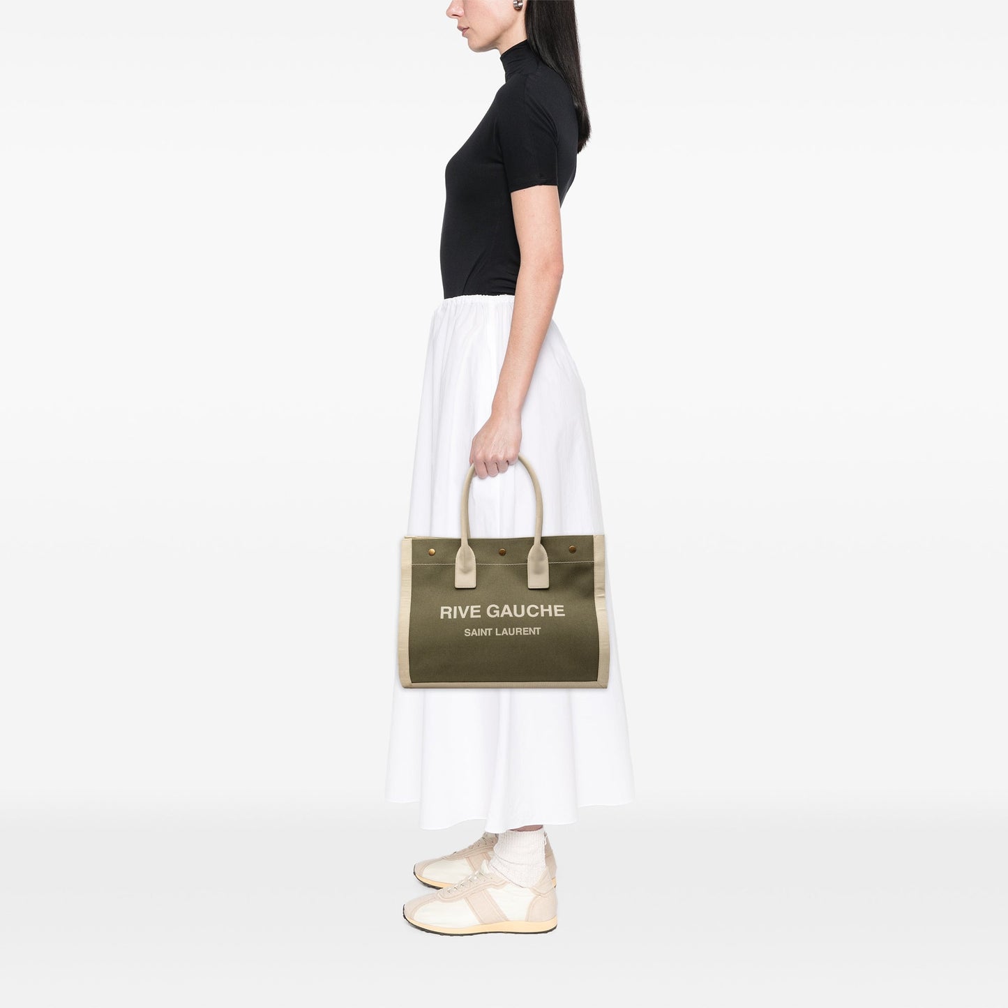 Small Canvas Rive Gauche Tote