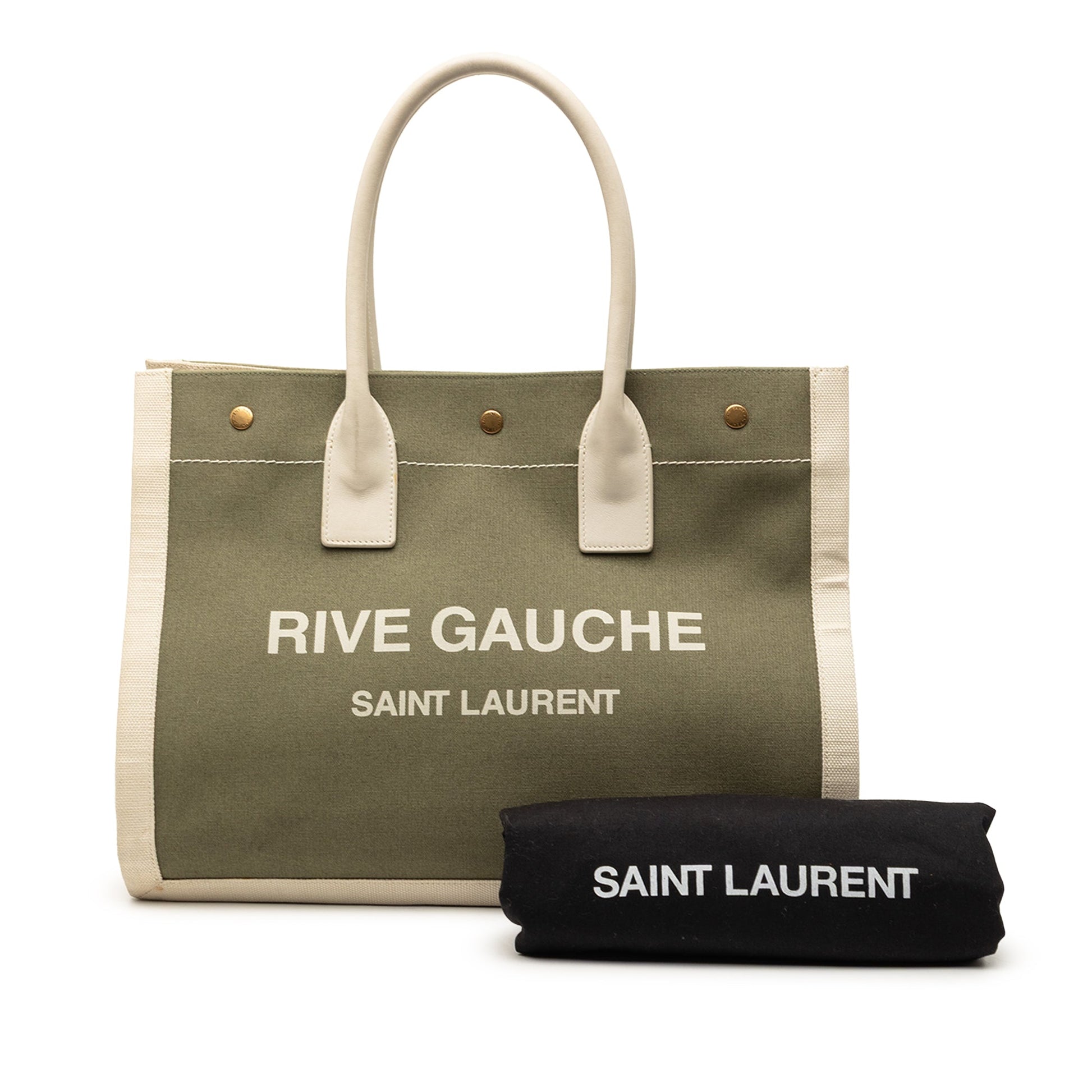 Small Canvas Rive Gauche Tote