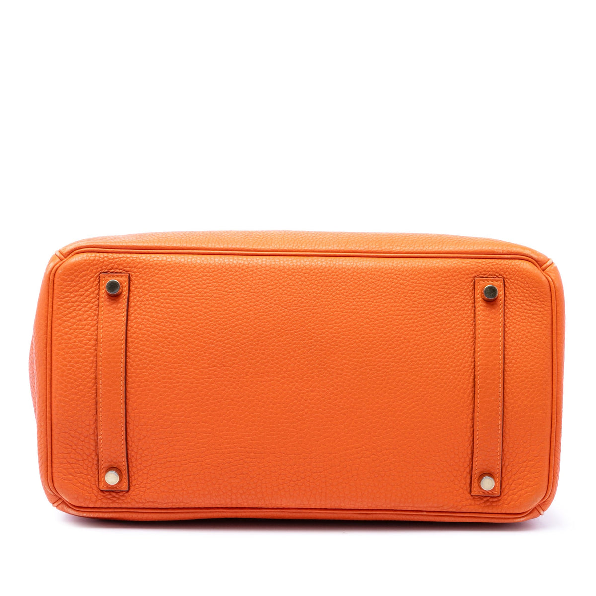 Hermès Togo Birkin Retourne 35 — Orange