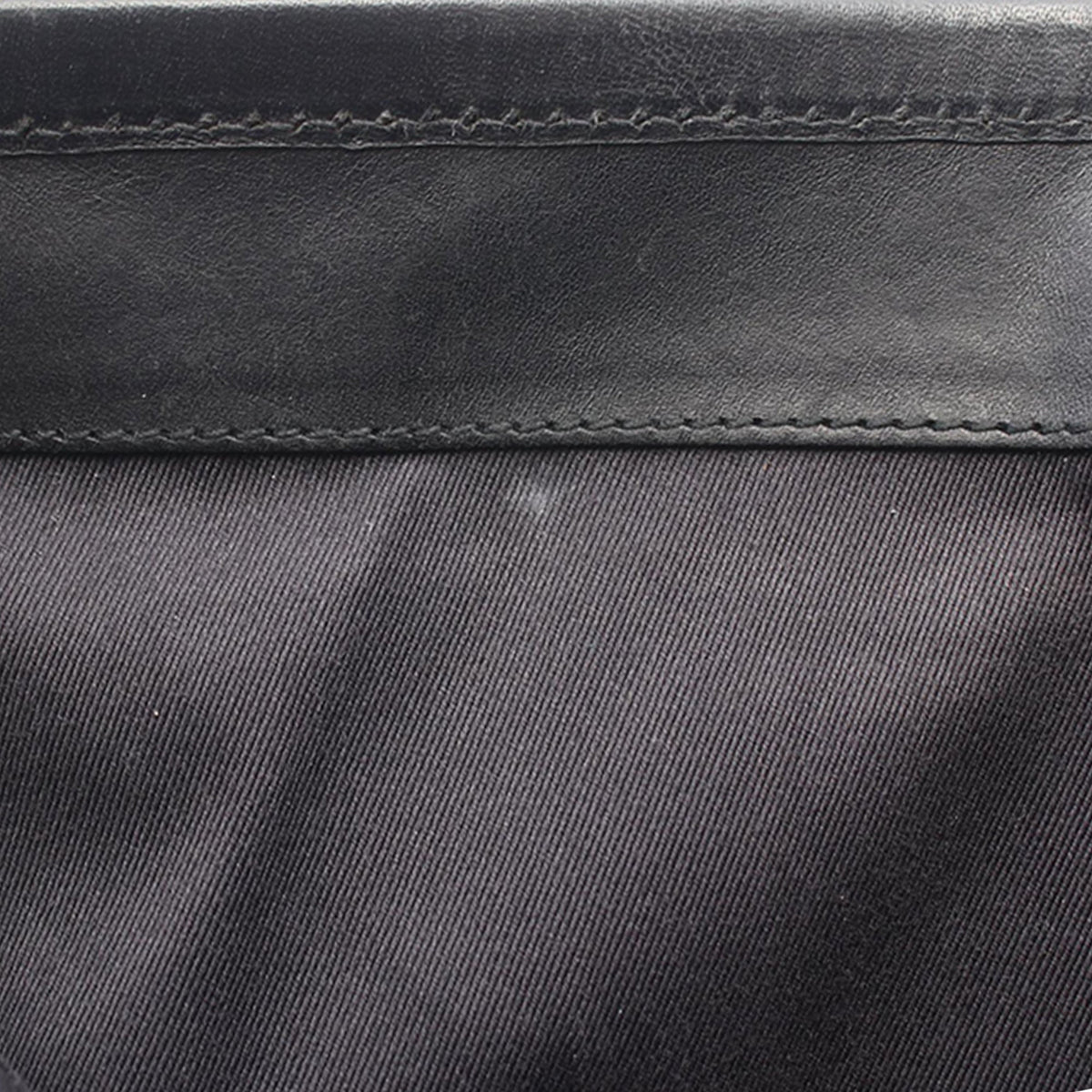 Gucci GG Canvas Shoulder Bag — Black