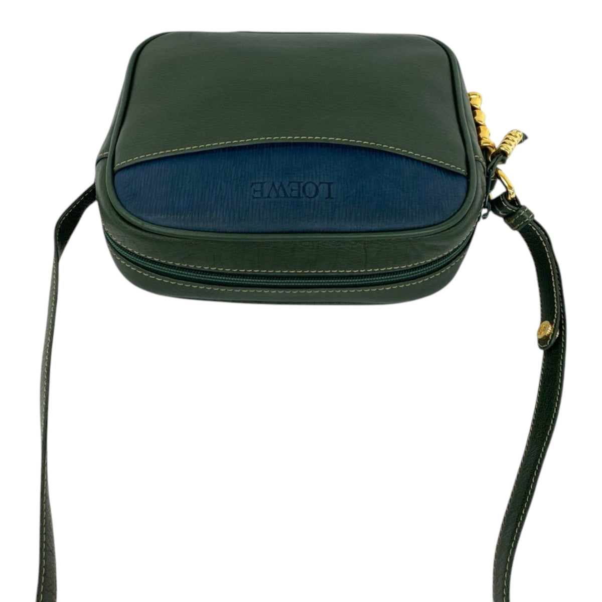 LOEWE Leather Velazquez Twist Crossbody