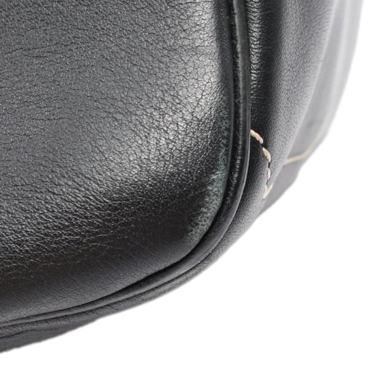 Celine Leather Boogie Handbag — Black