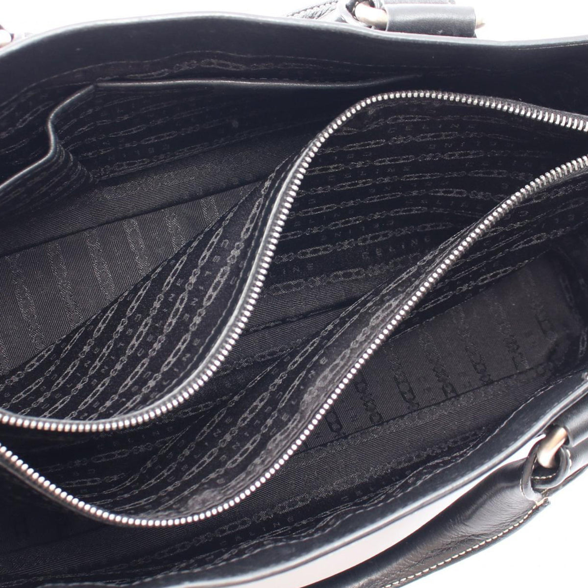 Celine Leather Boogie Handbag — Black