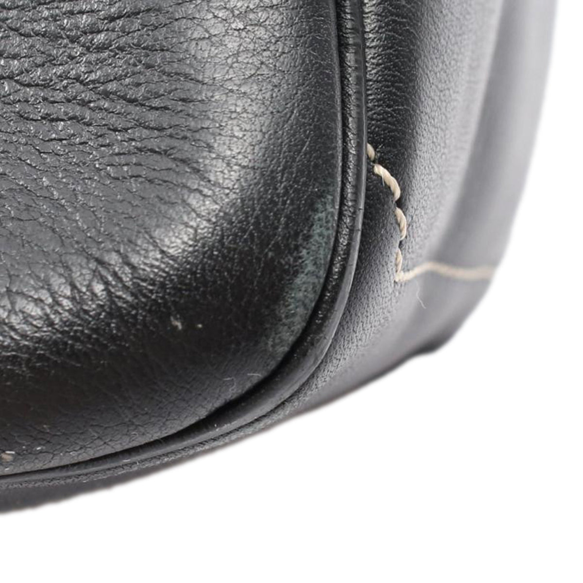 Celine Leather Boogie Handbag — Black
