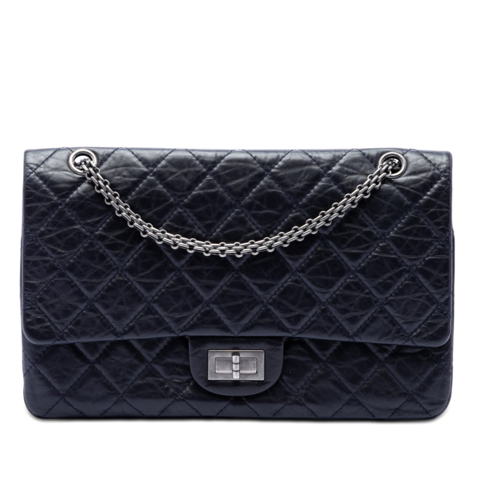 Chanel Quilted Aged Calfskin Reissue 2.55 Double Flap 227