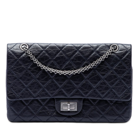 Chanel Quilted Aged Calfskin Reissue 2.55 Double Flap 227
