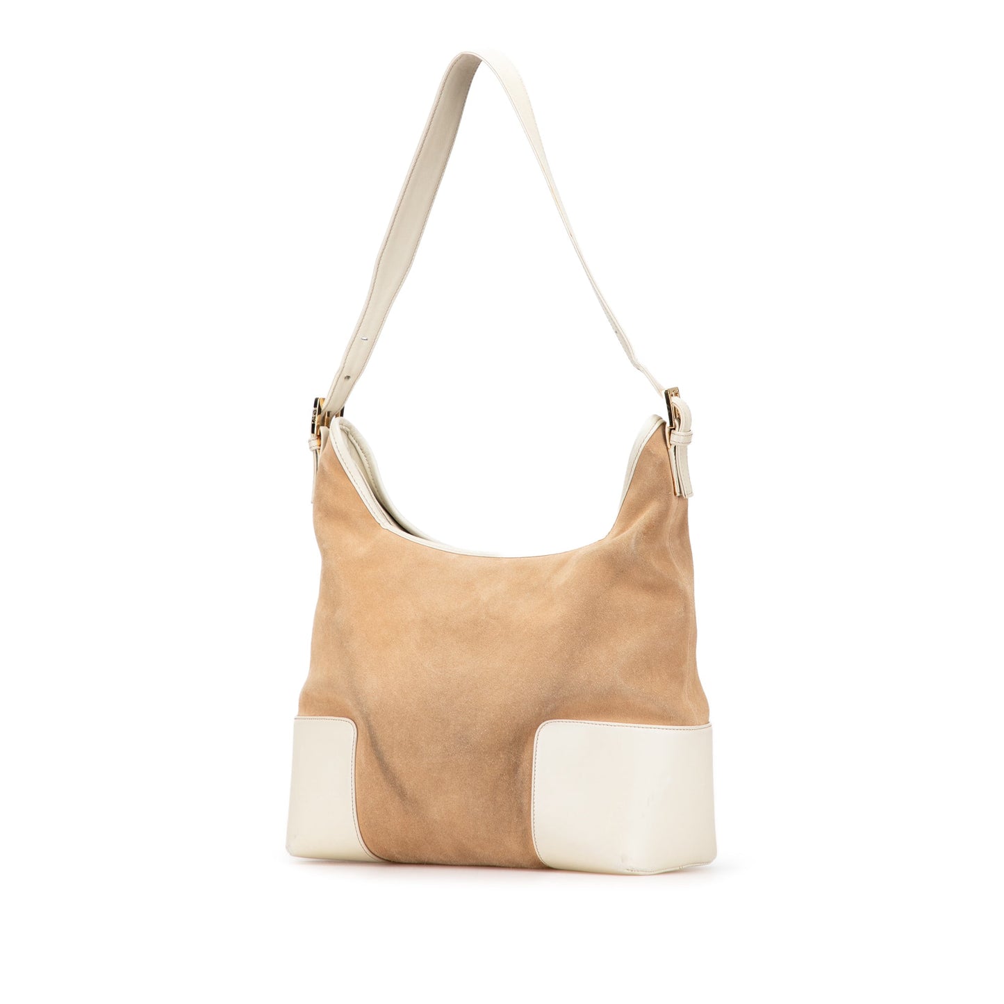 LOEWE Suede Anagram Shoulder Bag