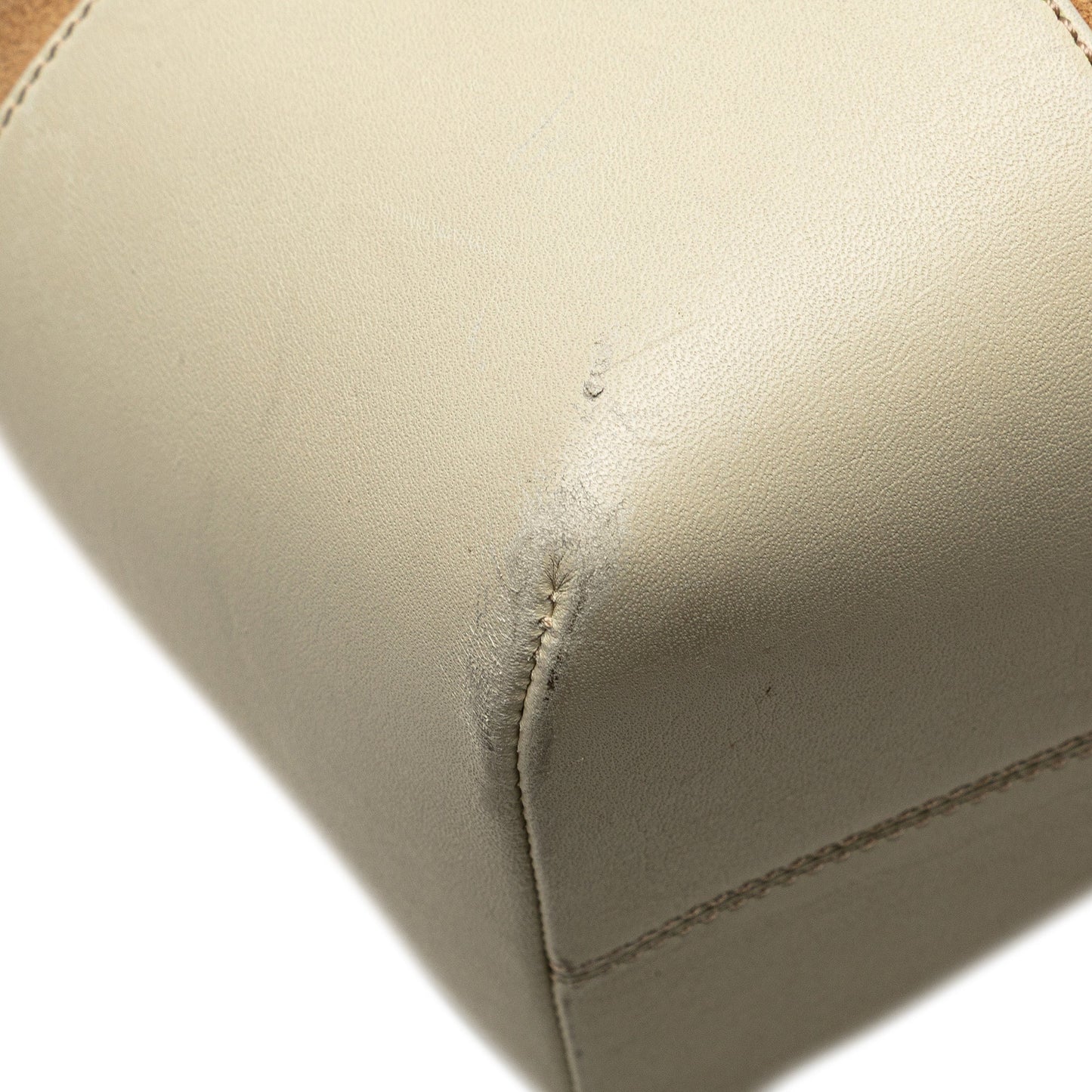 LOEWE Suede Anagram Shoulder Bag