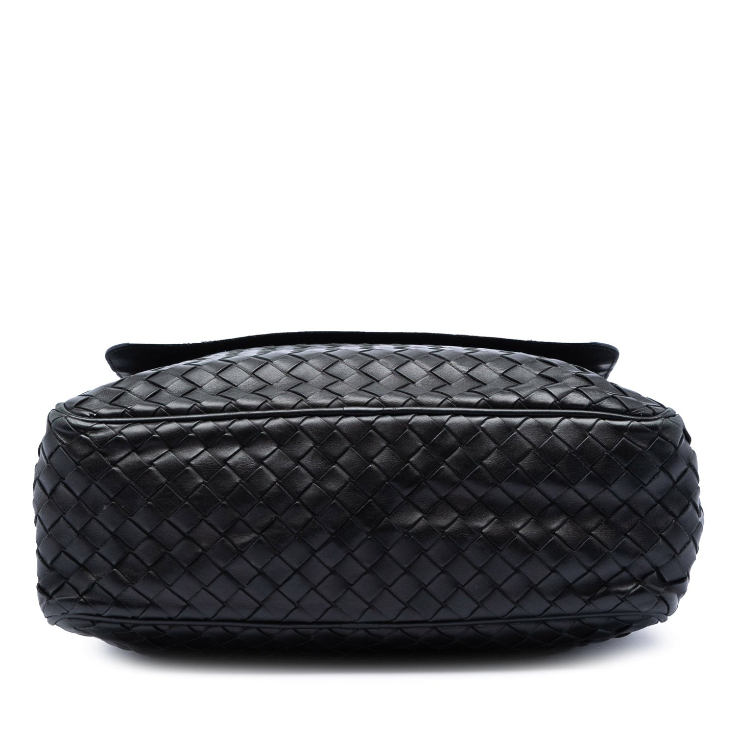 Nappa Intrecciato Front Pocket Crossbody