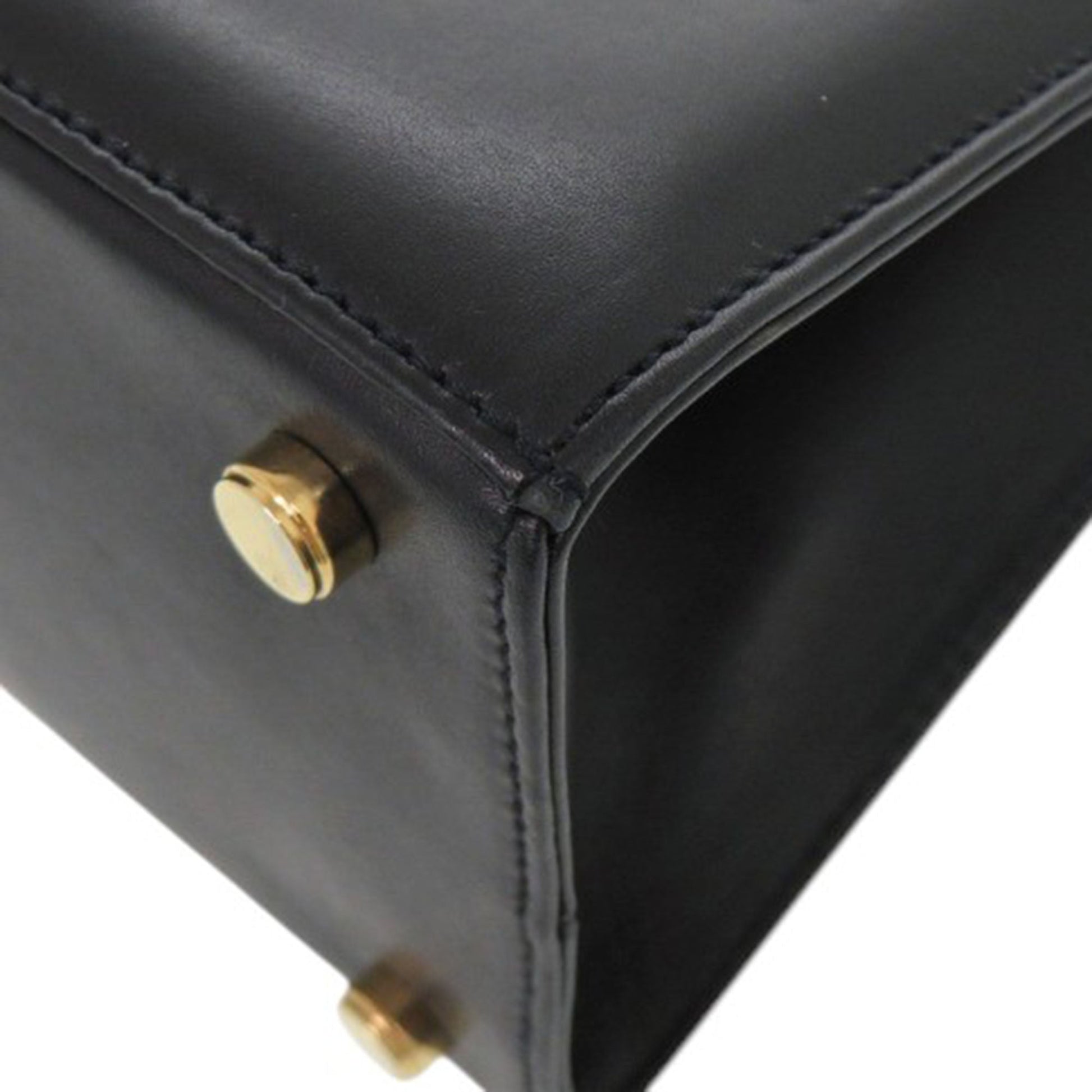 Ferragamo Leather Vara Bow Satchel