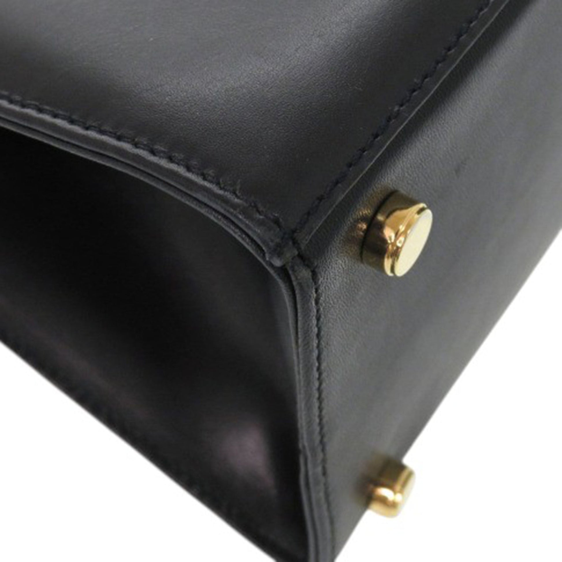 Ferragamo Leather Vara Bow Satchel