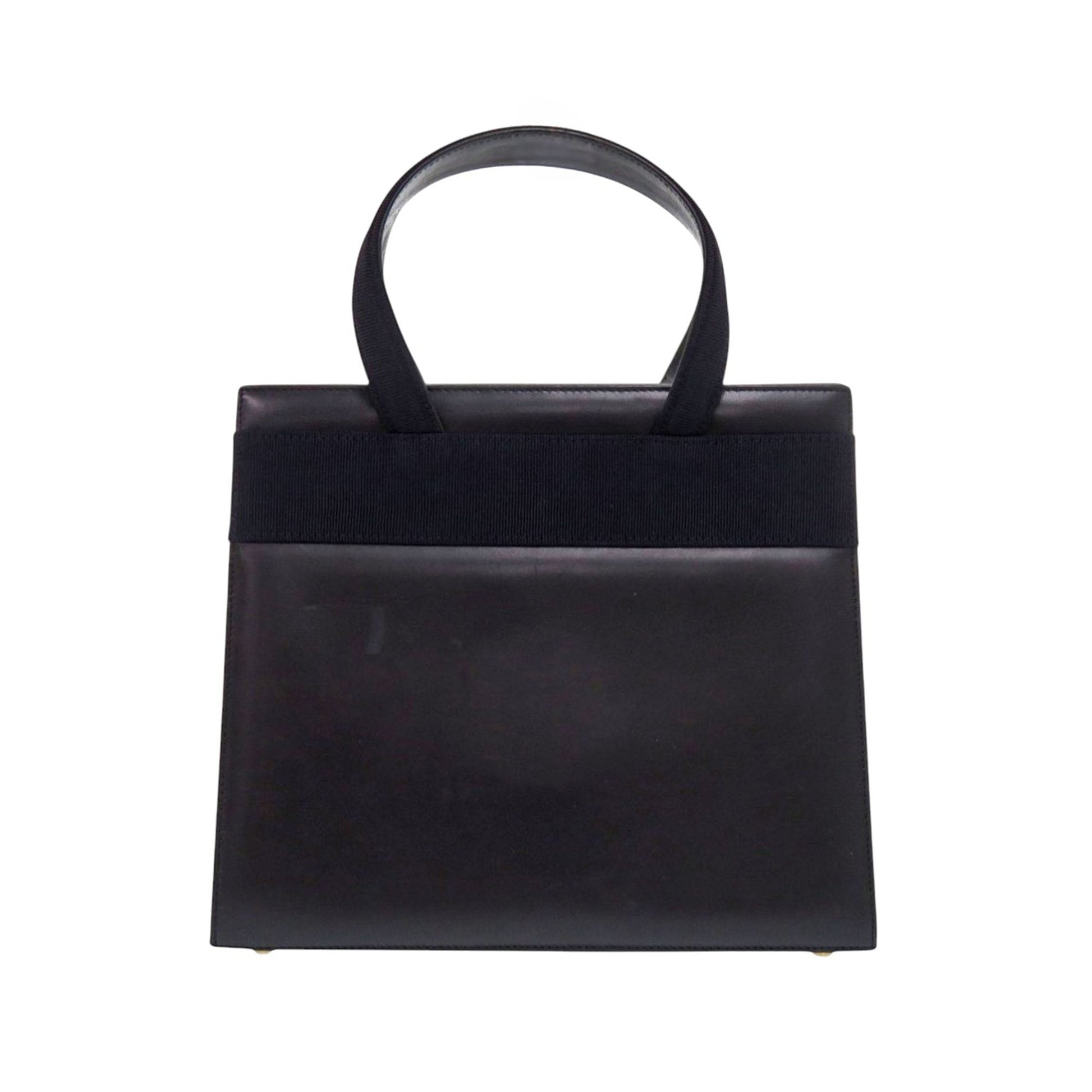 Ferragamo Leather Vara Bow Satchel