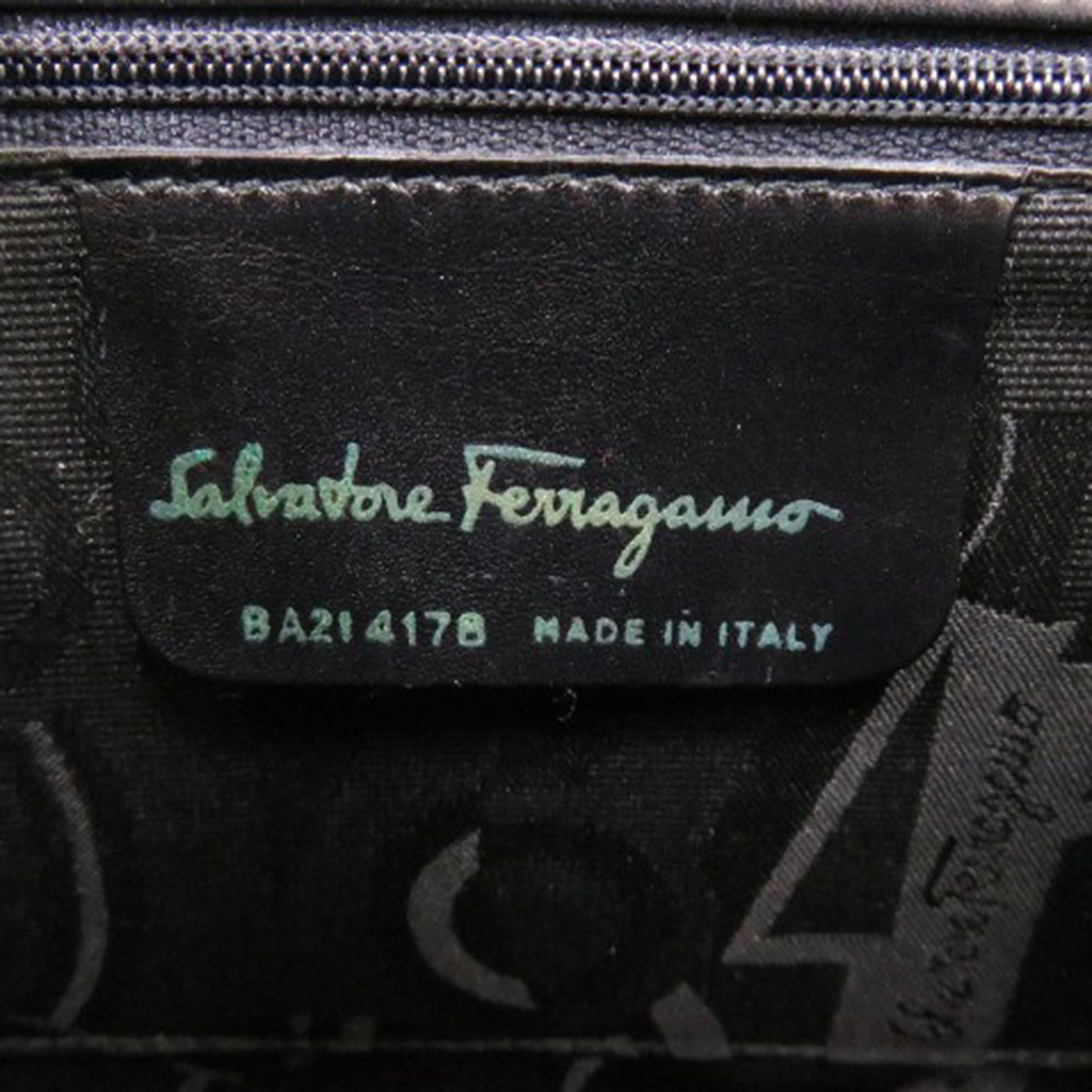 Ferragamo Leather Vara Bow Satchel