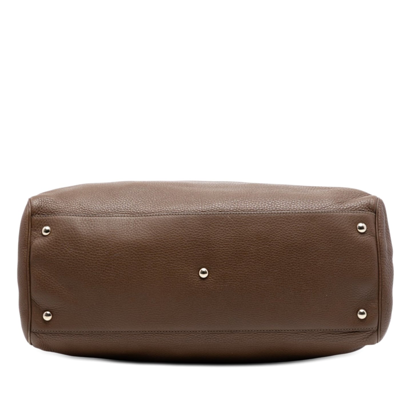 Gucci Large Calfskin Bamboo Shopper Satchel