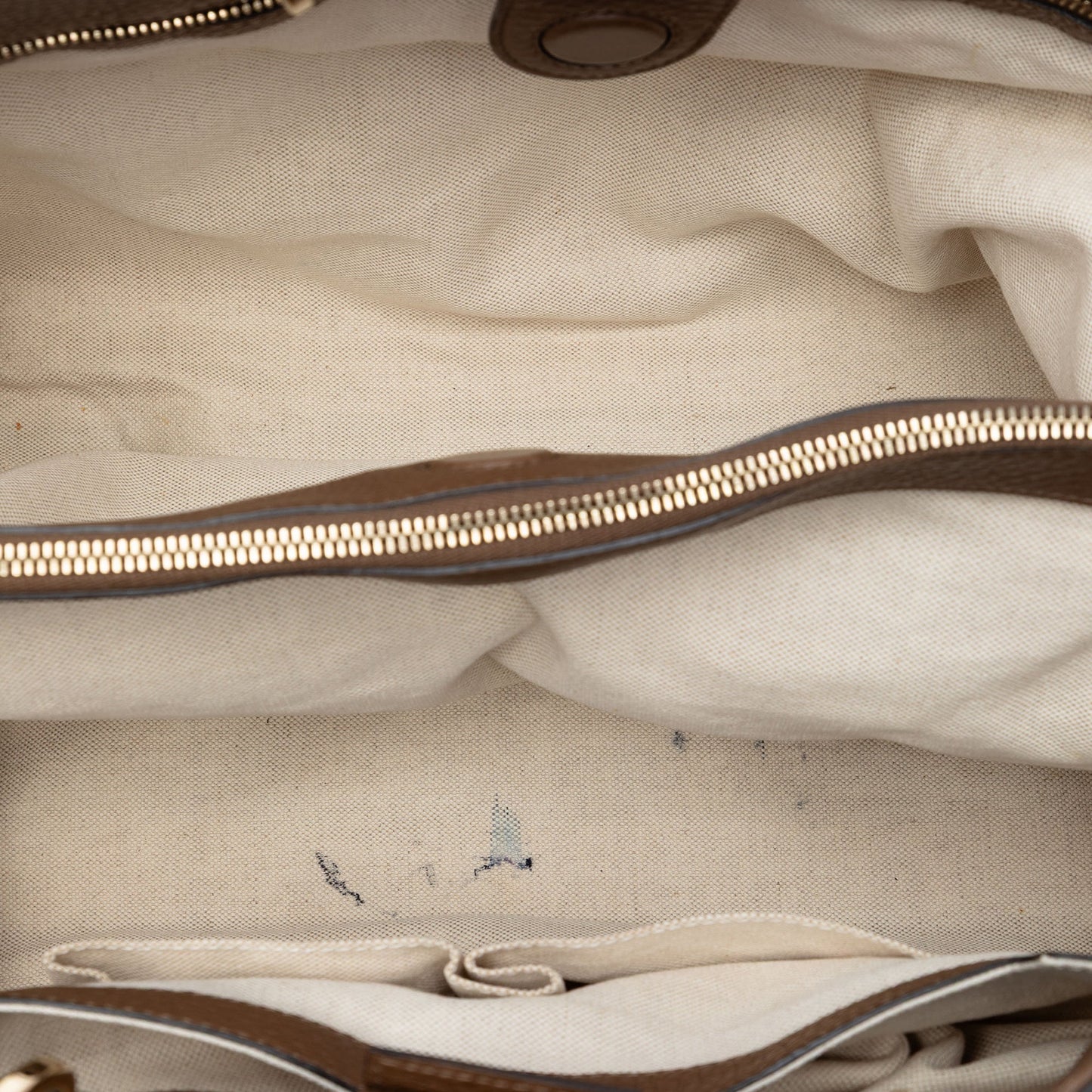 Gucci Large Calfskin Bamboo Shopper Satchel
