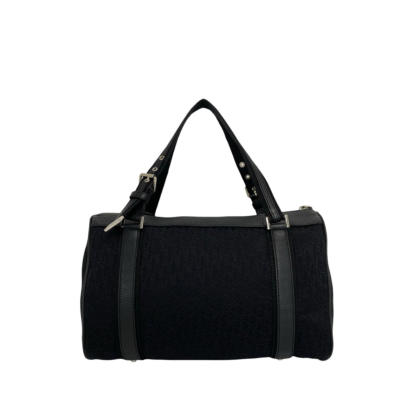 Dior Small Diorissimo Trotter Canvas Street Chic Boston Bag