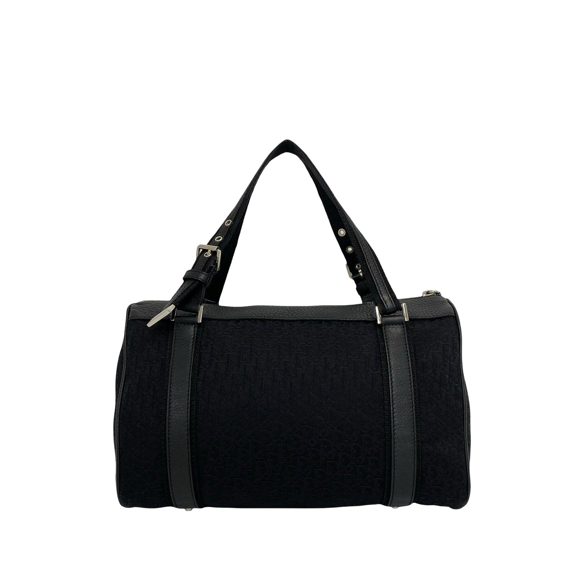 Dior Small Diorissimo Trotter Canvas Street Chic Boston Bag