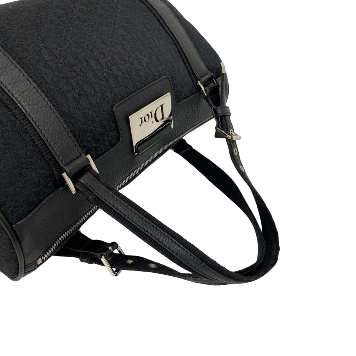 Dior Small Diorissimo Trotter Canvas Street Chic Boston Bag