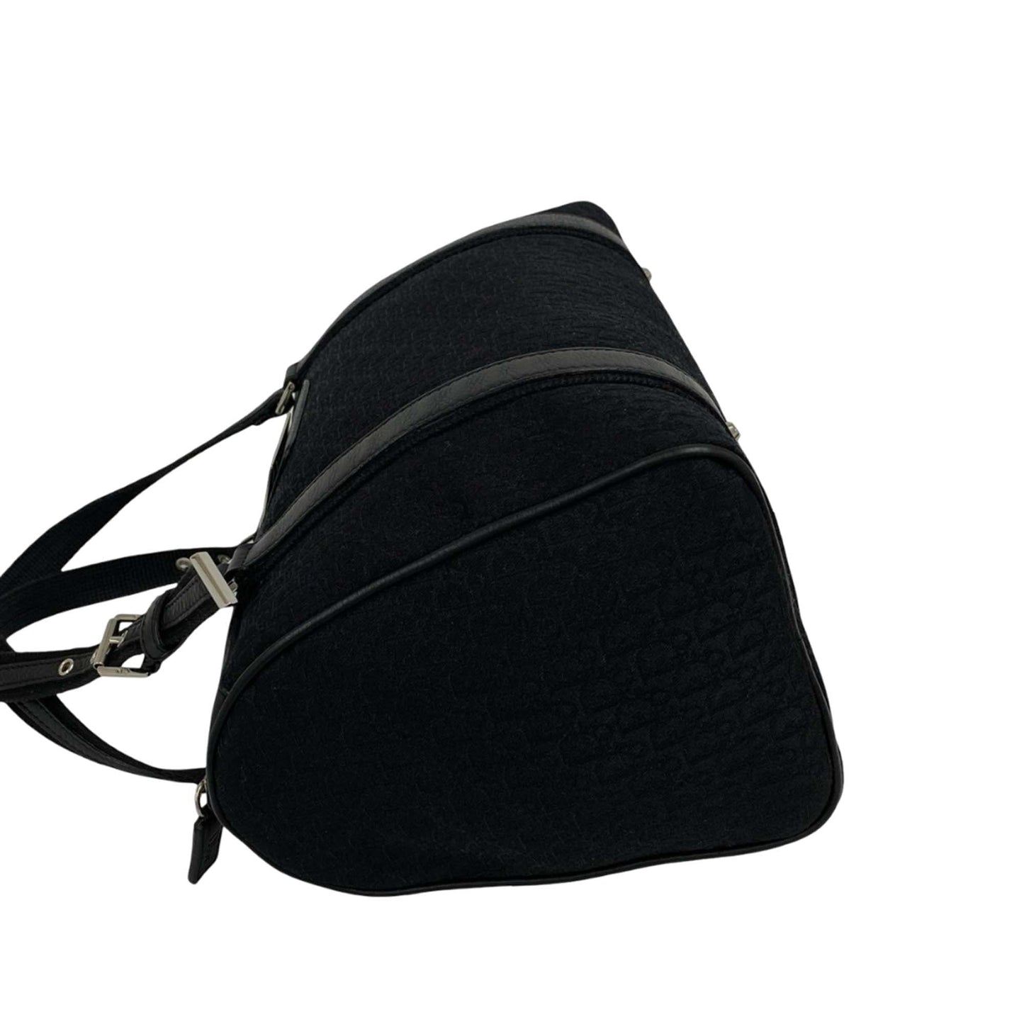 Dior Small Diorissimo Trotter Canvas Street Chic Boston Bag