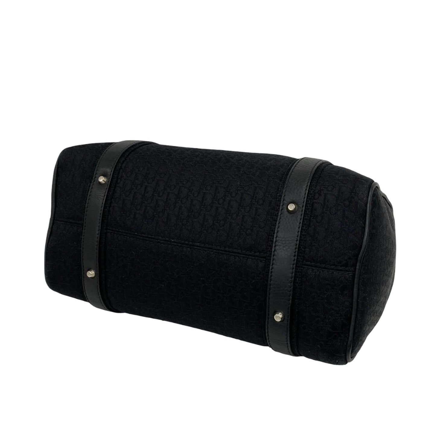 Dior Small Diorissimo Trotter Canvas Street Chic Boston Bag