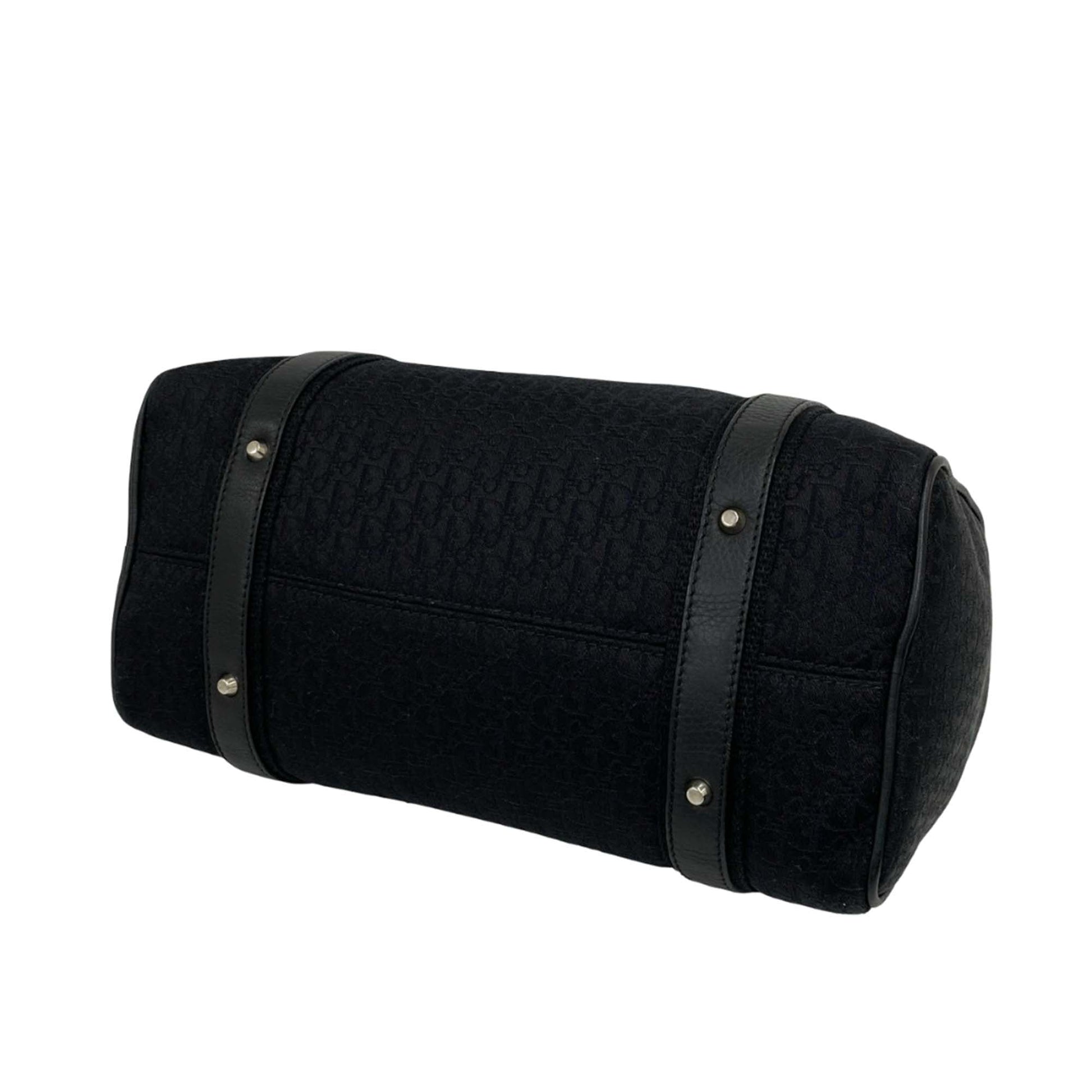 Dior Small Diorissimo Trotter Canvas Street Chic Boston Bag