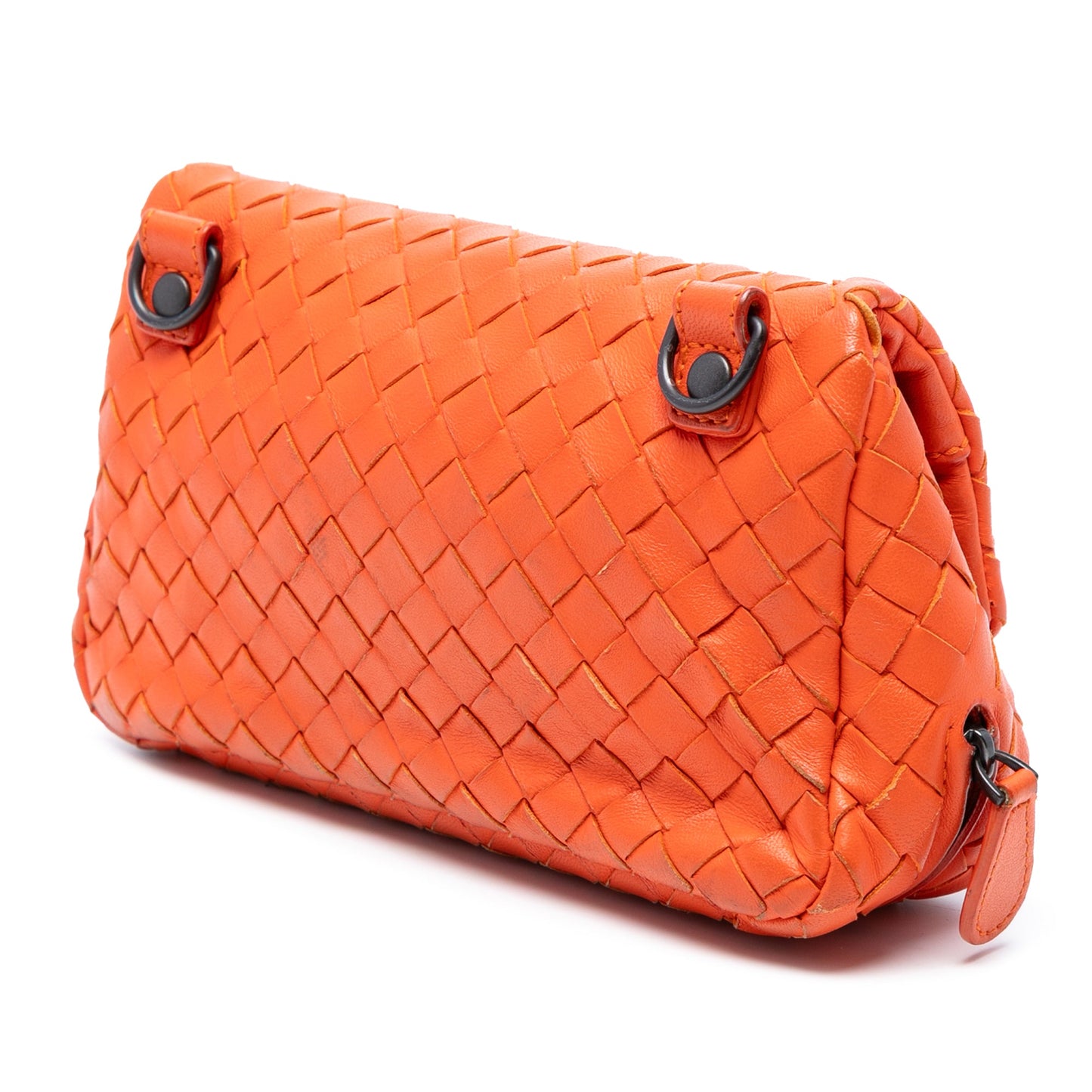 Bottega Veneta Mini Nappa Intrecciato Expandable Chain Flap Crossbody