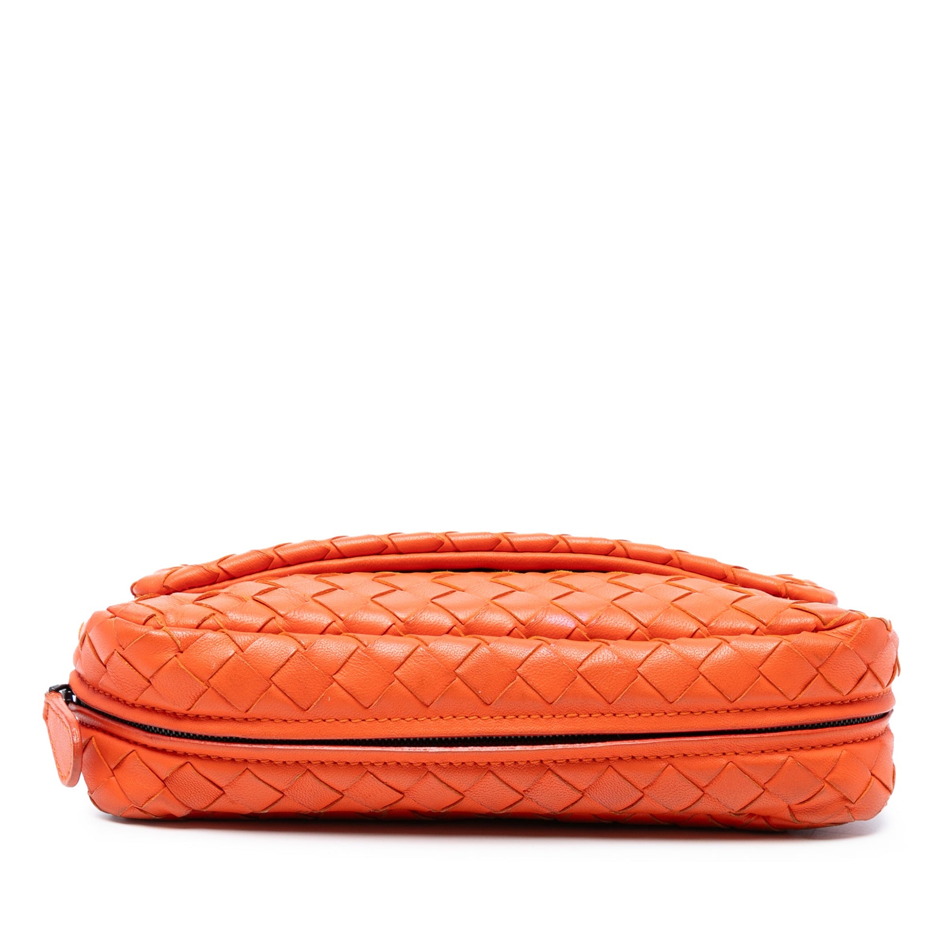 Bottega Veneta Mini Nappa Intrecciato Expandable Chain Flap Crossbody