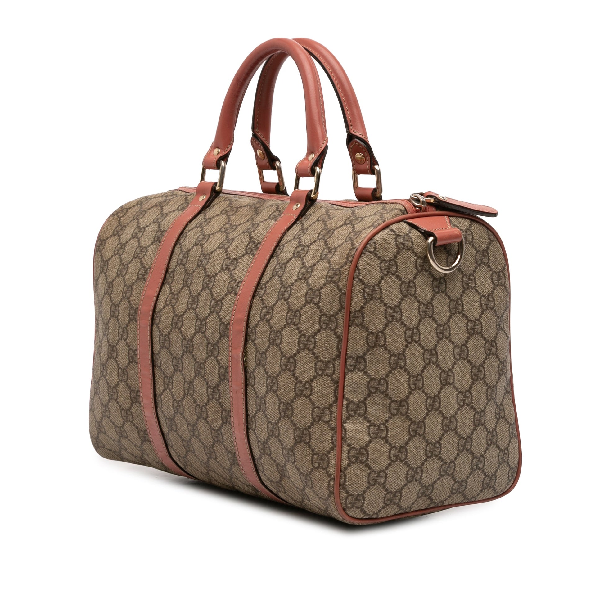 Gucci Medium GG Supreme Joy Boston Bag