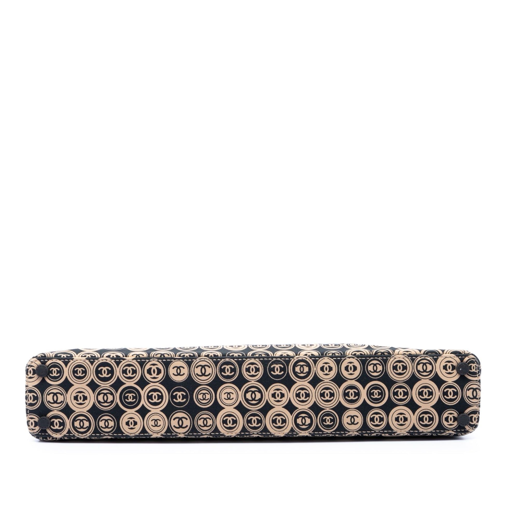 Chanel Jersey Printed Frame Handbag