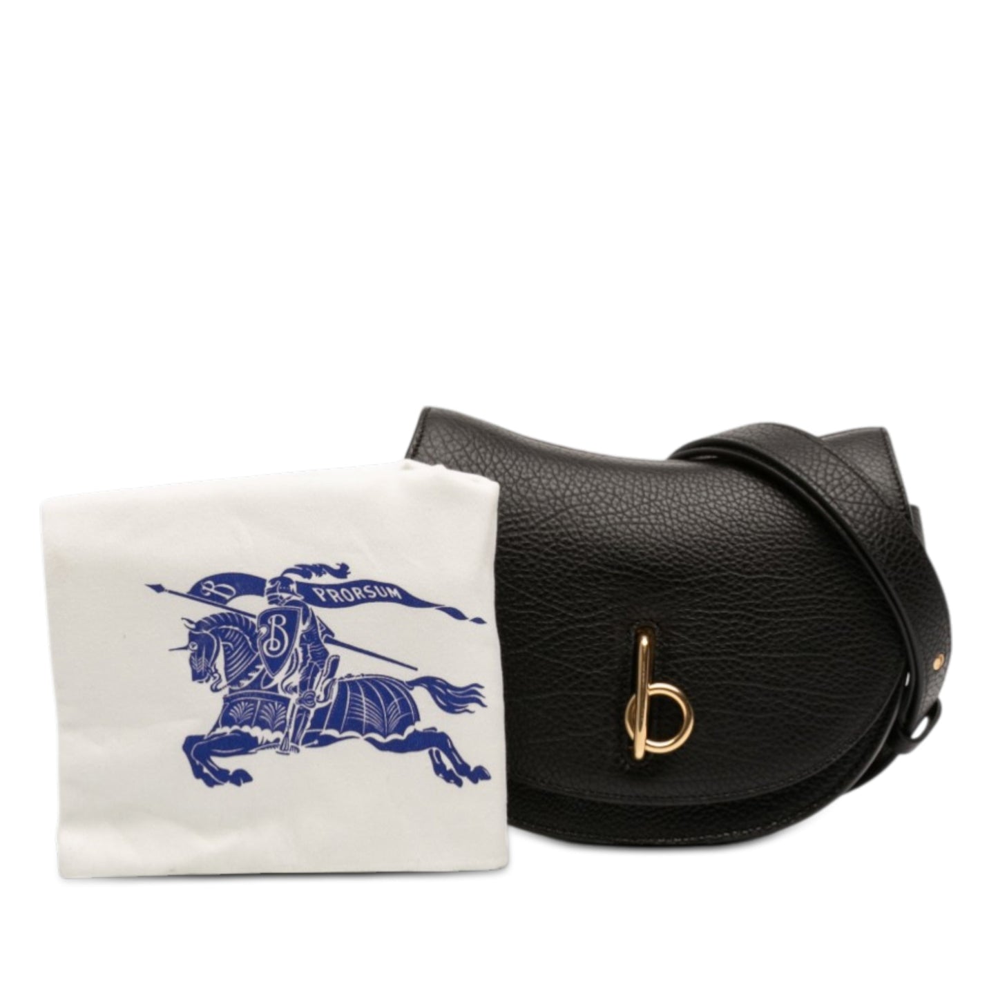 Mini Grained Calfskin Rocking Horse Crossbody